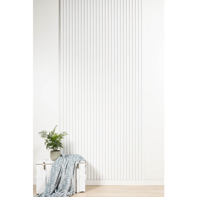 Wallcompany Alpine wandpaneel - Overschilderbaar -  30 x 277 cm