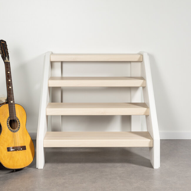 Beach Oak open traprenovatie set | doe-het-zelf set