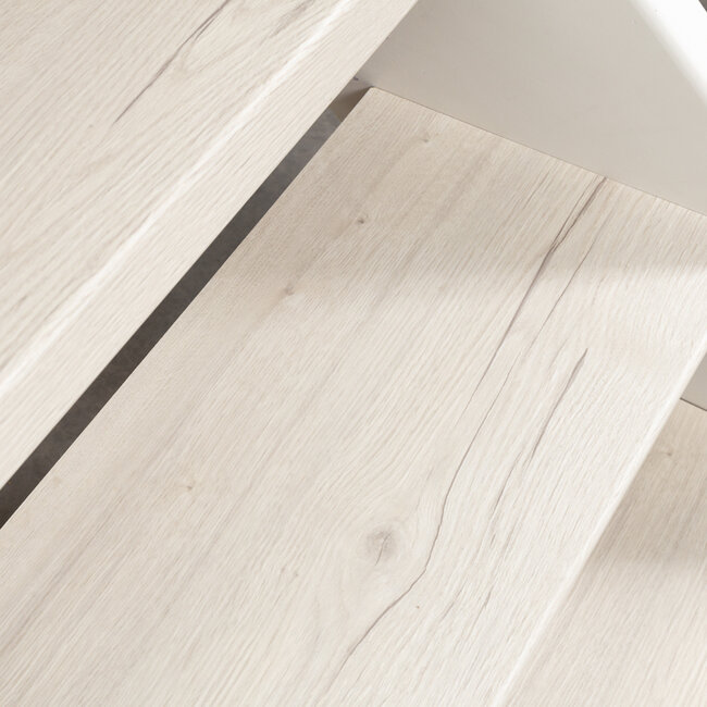 Cream Oak open traprenovatie set | doe-het-zelf set