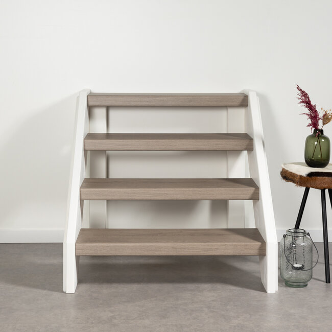 Grizzly Oak open traprenovatie set | doe-het-zelf set