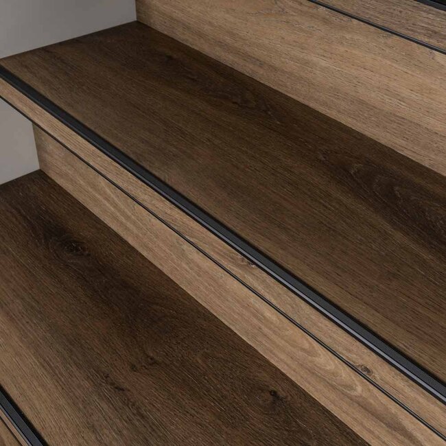 Amber Wood | pvc | doe-het-zelf traprenovatie set | 4 treden