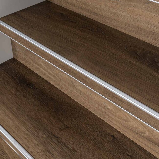 Amber Wood | pvc | doe-het-zelf traprenovatie set | 4 treden