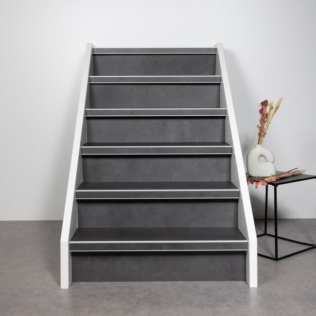 Shadow Stone | pvc | doe-het-zelf traprenovatie set | 4 treden