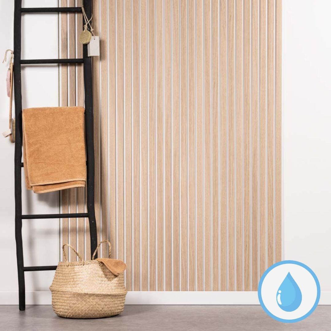 Wallcompany River wandpaneel - Vochtbestendig - 30 x 277 cm afbeelding