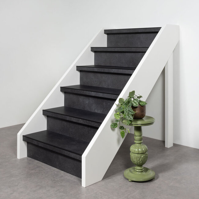 Kleurstaal Anthracite Stone | pvc