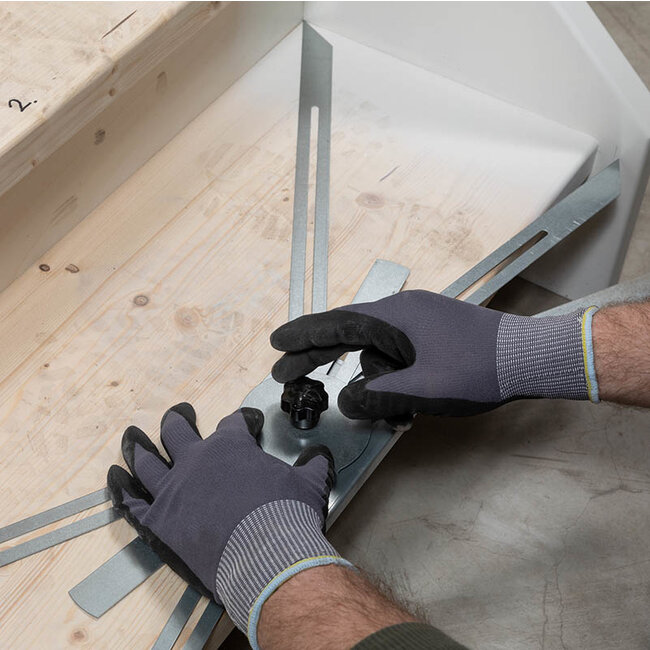 Montagepakket pvc traprenovatie | trapspin - pvc traplijm - afdichtingskit