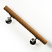 Eiken trapleuning | Rond 40 mm