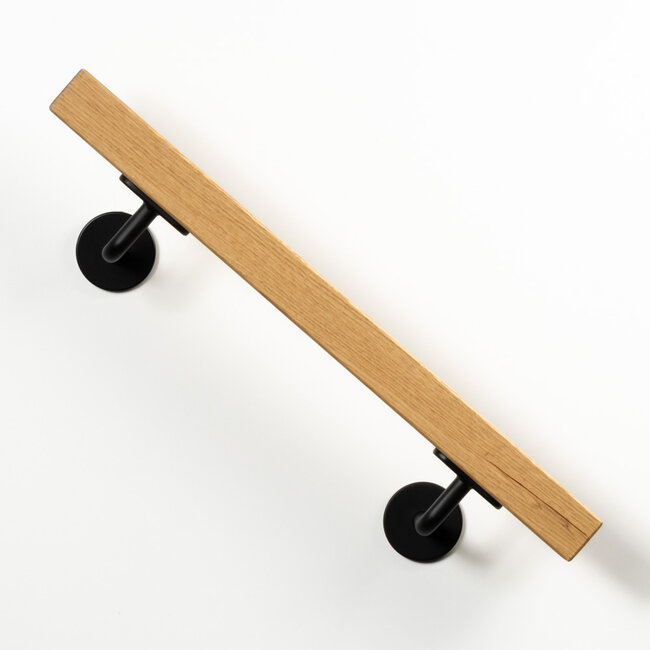 Eiken trapleuning | Vierkant 40 mm