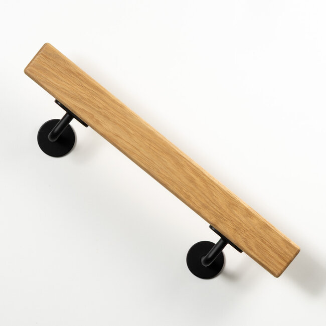 Eiken trapleuning | Rechthoekig 60 x 40 mm