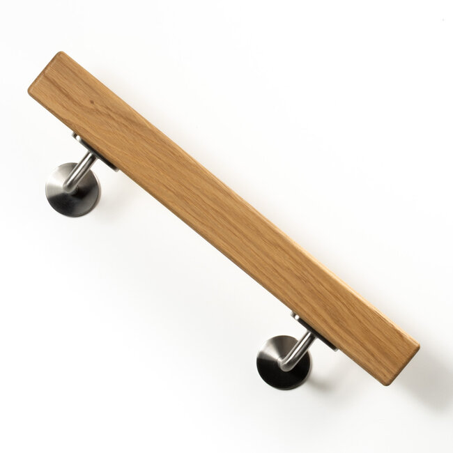 Eiken trapleuning | Rechthoekig 60 x 30 mm