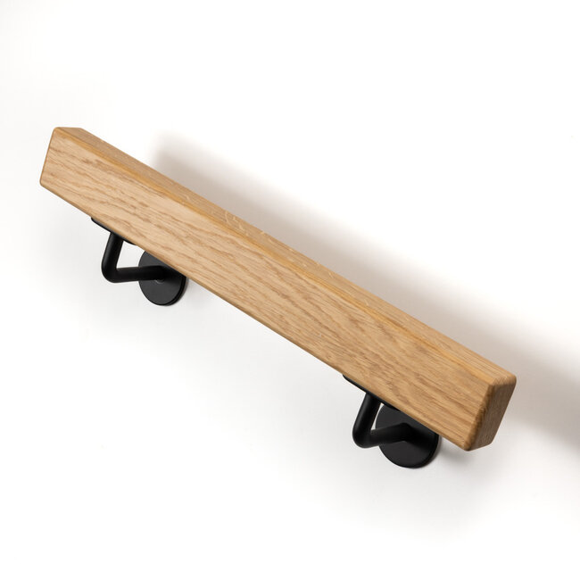 Eiken trapleuning | Rechthoekig 60 x 30 mm