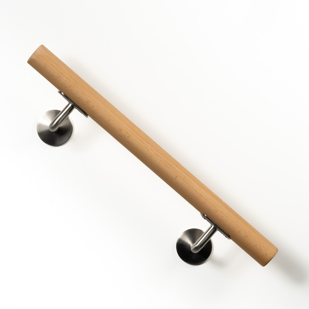 Beuken trapleuning | Rond 40 mm afbeelding