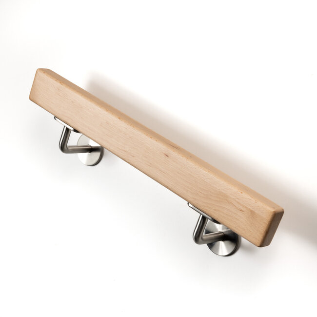 Beuken trapleuning | Rechthoekig 60 x 30 mm