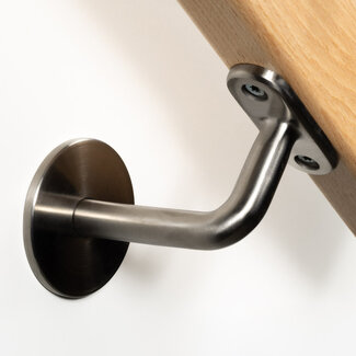 Leuningdrager zilver