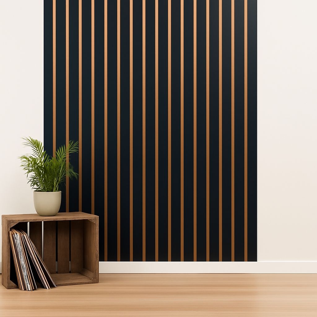 Wandpaneel Bronze Volcano - 30 x 277 cm - Luxury Collection afbeelding