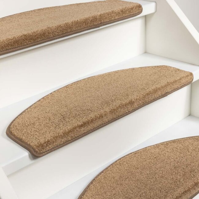 Fleeceline Trapmat | Halve Maantjes Met Antislip