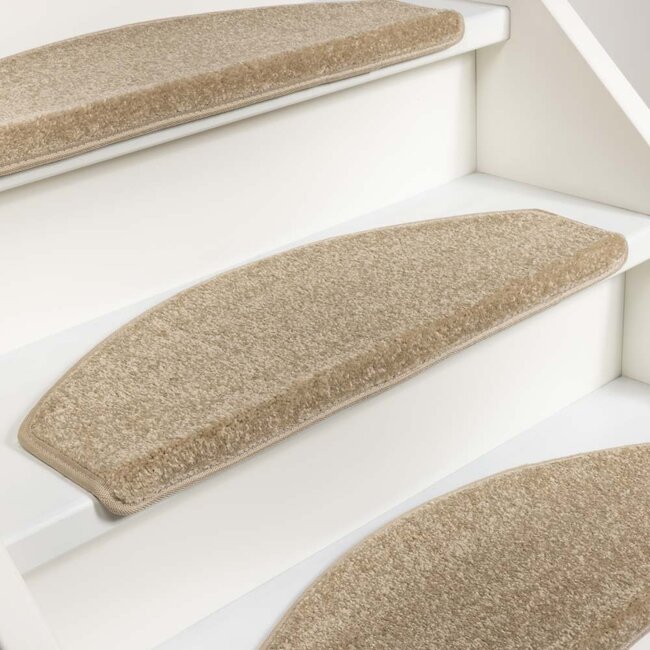 Fleeceline Trapmat | Halve Maantjes Met Antislip