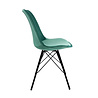 Kick Collection Kuipstoel Velvet Mintgroen - Zwart frame Kick Collection Kuipstoel Velvet Mintgroen - Zwart frame