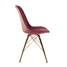 Kick Collection Kuipstoel Velvet Roze - Goud frame Kick Collection Kuipstoel Velvet Roze - Goud frame