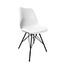 Kick Collection Kuipstoel Metal Luuk - Wit Kick Collection Kuipstoel Metal Luuk - Wit