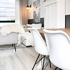 Kick Collection Kuipstoel Metal Luuk - Wit Kick Collection Kuipstoel Metal Luuk - Wit
