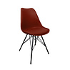 Kick Collection Kuipstoel Metal Luuk - Rood Kick Collection Kuipstoel Metal Luuk - Rood