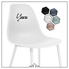 Kick Collection Designstoel Yara - Wit Kick Collection Designstoel Yara - Wit