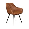 Kick Collection Eetkamerstoel Karl - Cognac Kick Collection Eetkamerstoel Karl - Cognac