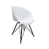 Kick Collection Eetkamerstoel Metal Jax - Wit Kick Collection Eetkamerstoel Metal Jax - Wit