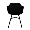 Kick Collection Buitenstoel Indy Zwart - Zwart frame Kick Collection Buitenstoel Indy Zwart - Zwart frame