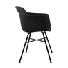 Kick Collection Buitenstoel Indy Zwart - Zwart frame Kick Collection Buitenstoel Indy Zwart - Zwart frame