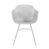 Kick Collection Buitenstoel Indy Wit - Wit frame Kick Collection Buitenstoel Indy Wit - Wit frame