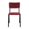 Kick Collection Schoolstoel Cas - Velvet Rood Kick Collection Schoolstoel Cas - Velvet Rood