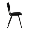 Kick Collection Schoolstoel Cas - Velvet Zwart Kick Collection Schoolstoel Cas - Velvet Zwart