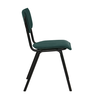 Kick Collection Schoolstoel Cas - Velvet Donker Groen Kick Collection Schoolstoel Cas - Velvet Donker Groen