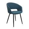 Kick Collection Eetkamerstoel Dean - Blauw Kick Collection Eetkamerstoel Dean - Blauw