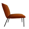 Kick Collection Fauteuil Lola - Velvet Oranje Kick Collection Fauteuil Lola - Velvet Oranje