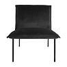Kick Collection Fauteuil Lola - Velvet Antraciet Kick Collection Fauteuil Lola - Velvet Antraciet