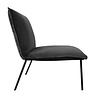 Kick Collection Fauteuil Lola - Velvet Antraciet Kick Collection Fauteuil Lola - Velvet Antraciet