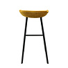 Kick Collection Barkruk Finn hoog - Goud Kick Collection Barkruk Finn hoog - Goud