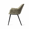 Urban Lifestyle Boston Vegan Leer Eetkamerstoel Vintage Army Groen Urban Lifestyle Boston Vegan Leer Eetkamerstoel Vintage Army Groen