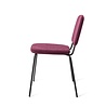 Urban Lifestyle Vender Ribstof Eetkamerstoel Rood Urban Lifestyle Vender Ribstof Eetkamerstoel Rood