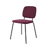 Urban Lifestyle Vender Ribstof Eetkamerstoel Rood Urban Lifestyle Vender Ribstof Eetkamerstoel Rood