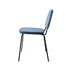 Urban Lifestyle Vender Velvet Eetkamerstoel Blauw Urban Lifestyle Vender Velvet Eetkamerstoel Blauw
