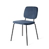 Urban Lifestyle Vender Velvet Eetkamerstoel Blauw Urban Lifestyle Vender Velvet Eetkamerstoel Blauw