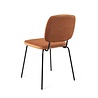 Urban Lifestyle Vender Velvet Eetkamerstoel Oranje Urban Lifestyle Vender Velvet Eetkamerstoel Oranje