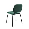 Urban Lifestyle Vender Velvet Eetkamerstoel Groen Urban Lifestyle Vender Velvet Eetkamerstoel Groen