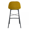 Kick Collection Barkruk Jeff - Velvet Goud Kick Collection Barkruk Jeff - Velvet Goud