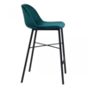 Kick Collection Barkruk Jeff - Velvet Blauw Kick Collection Barkruk Jeff - Velvet Blauw