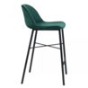 Kick Collection Barkruk Jeff - Velvet Groen Kick Collection Barkruk Jeff - Velvet Groen